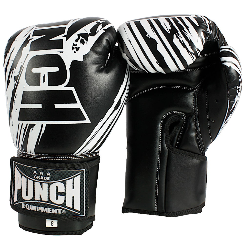 BOXING GLOVES - Youth (8-14yo) - 8oz - BLACK (8554642145576)